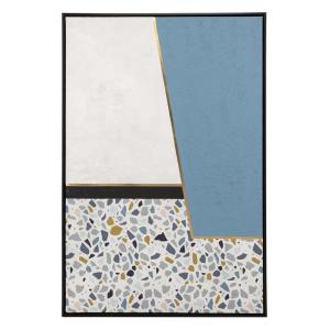 Cuadro multicolor de madera 83x5x123cm