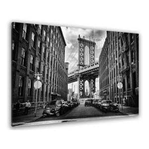 Cuadro puente de dumbo, brooklyn impresión sobre lienzo 60x…