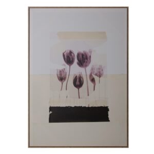 Cuadro tulipanes fotoimpreso sobre lienzo