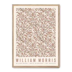 Cuadro willow pattern vi, marco premium chapado en roble, 5…