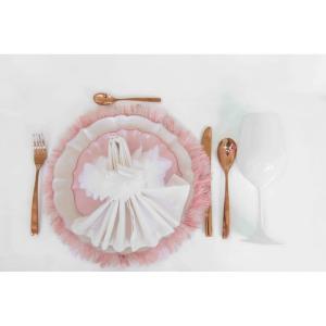 Cubiertos 24 piezas cobre brillante