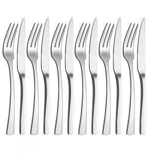 Cubiertos de plata - lote de 12