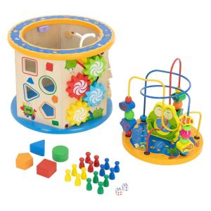 Cubo 8en1 de habilidades motoras juguetes de aprendizaje mo…