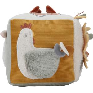 Cubo de actividades blando little farm