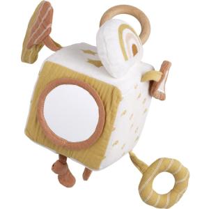 Cubo de actividades de algodón blanco