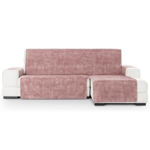 Cubre sofá chaise longue derecho aterciopelado rosa 250-300…