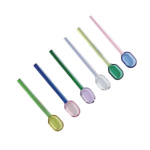 Cucharas de café multicolores - lote de 6