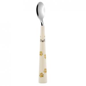 Cucharilla de postre  blanco acero inoxidable  16 x 0 x 2 cm