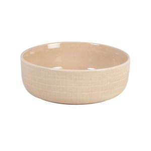 Cuenco de cerámica marrón D16 cm