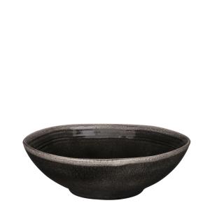 Cuenco de cerámica negro d23,5