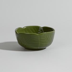 Cuenco de cerámica verde