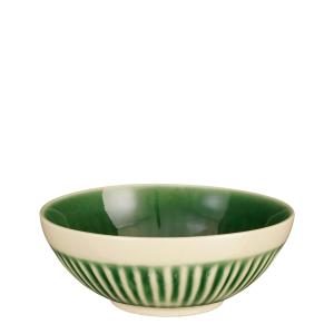 Cuenco de cerámica verde d16,5