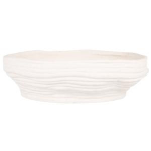 Cuenco de terracota blanca