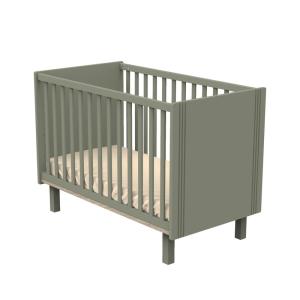 Cuna 120x60cm con barrotes y ranuras