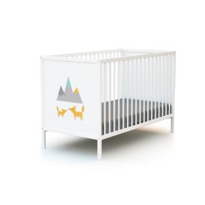 Cuna bebe renard madera blanco 60 x 120 cm