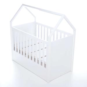 Cuna cabaña montessori bebé tipo casita (3en1) 70x140 cm