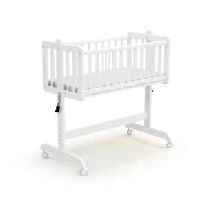 Cuna de colecho convertible madera blanco 40 x 80 cm