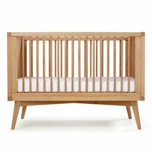 Cuna evolutiva montessori madera natural 70x140 cm