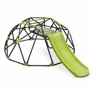 Cúpula de escalada con tobogán   sweeek