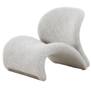 de salón en tela color arena