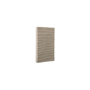 Decoración de pared de poliresina beige 28x40.50