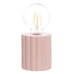 Decoración luminosa de dolomita estriada rosa