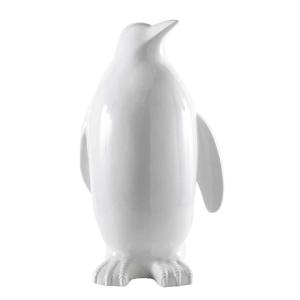 Decoración para el jardín pingüino de resina blanca Al. 88…