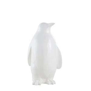 Decoración para el jardín pingüino de resina blanca Al. 88…