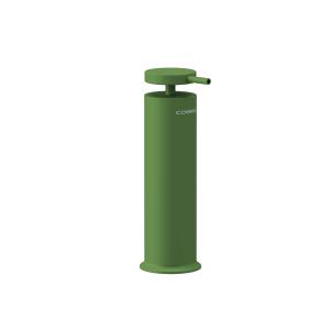 Dispensador de jabón geyser acero inoxidable verde 20x6x8,5