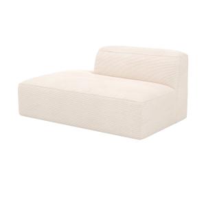 Diván con respaldo a la derecha para sofá modular de tercio…