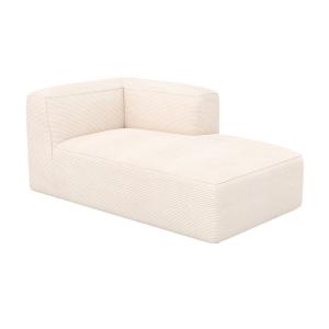 Diván de esquina a la derecha para sofá modular en terciope…