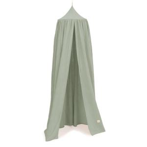 Dosel de techo para minicuna/cuna bebé verde-oliva