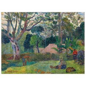 El Gran Árbol (Te Raau Rahi) - Paul Gauguin - cm. 60x80
