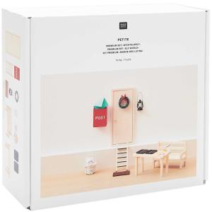 El mundo de los elfos navideños miniaturas 15 piezas