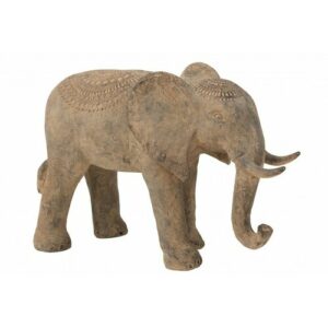 Elefante magnesio/arcilla beige 82x30 cm