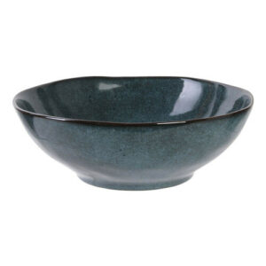 Ensaladera gres azul 19.5cm