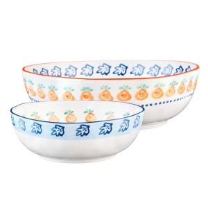 Ensaladera Ø23,5cm et Ø28cm - 2 piezas - Cítrico