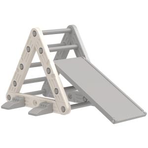 Escalada para Niños 130x80x59 cm Gris y Blanco