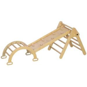 Escalada para Niños 178x64.5x36 cm Madera Natural