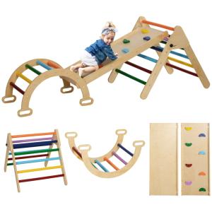 Escalada para niños 178x64.5x63 cm multicolor