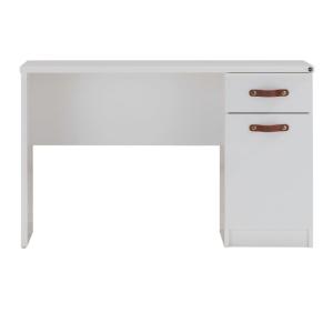 Escritorio con cajón y puerta blanco 78x125x59cm