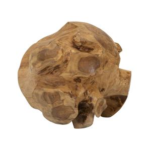 Esfera de madera marrón cm ø 40