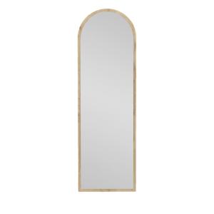 Espejo con base de madera 50x160cm - Madera clara