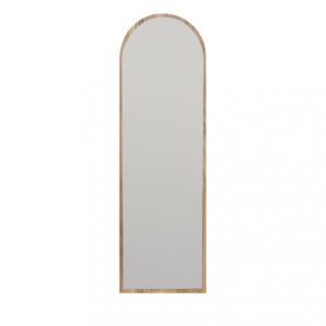 Espejo con base de madera 50x160cm - Madera oscura