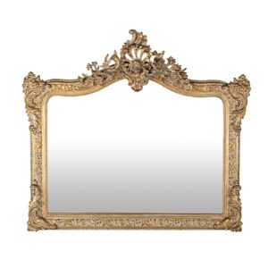 Espejo con molduras doradas 114x100