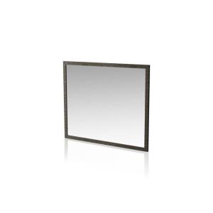 Espejo cuadrado melamina, ceniza, 90 x 75 x 2