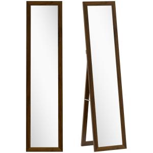 Espejo cuerpo entero 37x3.8x157 cm nogal