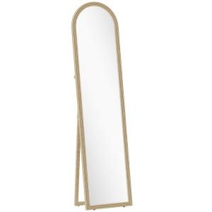 Espejo cuerpo entero 40x3.7x160 cm beige