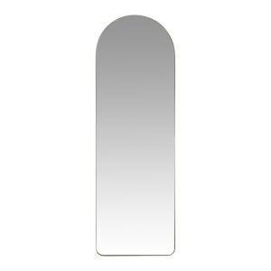 Espejo de arco en aluminio dorado, 40x120 cm
