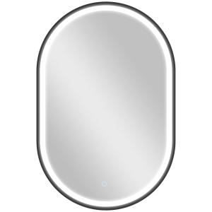 Espejo de baño 60x4x90 cm negro